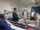 بازدید امام جمعه شهرستان ساوه از بیمارستان شهید مدرس